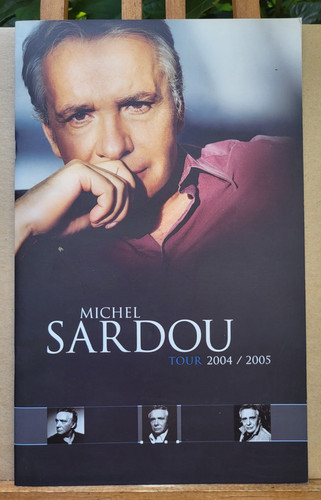 Michel sardou rare programme - sardou,