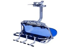 Jaegerndorfer JaegerndorferJC86450 6 Seater Armchair, 1:32 Scale, Blue/Black, Mu