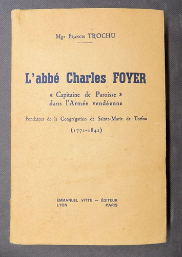 Abbé charles foyer - l'abbé,