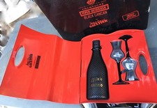 Coffret Champagne Piper Heidsick Jean Paul Gaultier Black cancan 2 flûtes coupes