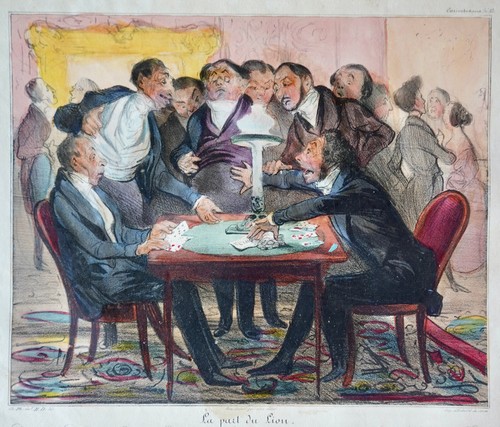 Daumier caricaturana cartes - daumier,