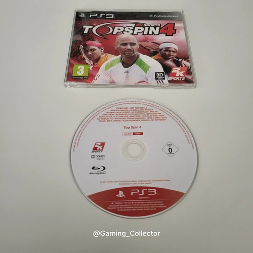 Top spin jeu promo press - :,