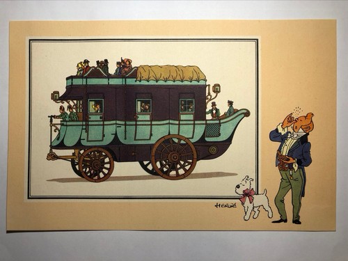 Herge tintin chromo voir - chromo, et