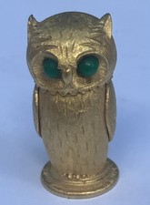 Briquet Bronze Doré  Chouette Hibou￼