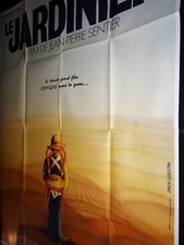  LE JARDINIER Maurice Bénichou JEAN-PIERRE SENTIER affiche cinema 1981
