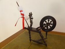 RAVISSANT REPRODUCTION MINIATURE ROUET BRETON COMPLET ARTICULATION FONCTIONNELLE