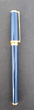 Stylo bille Dupont Paris Montparnasse laque de chine bleu rollerball pen