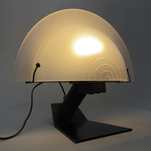 Lampe table verre opalin - table, en