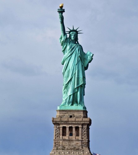 Statue liberty manhattan - statue,