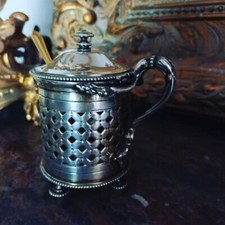 Rare Moutardier Christofle