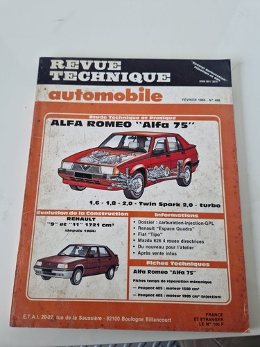 Rta revue technique automobile - rta,