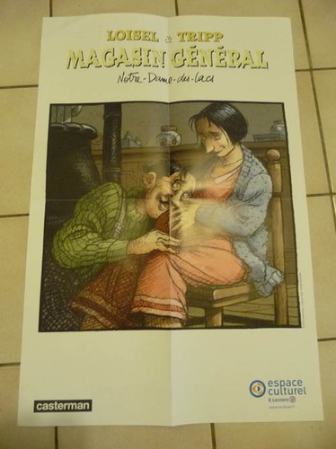 Affiche magasin général tome - affiche,