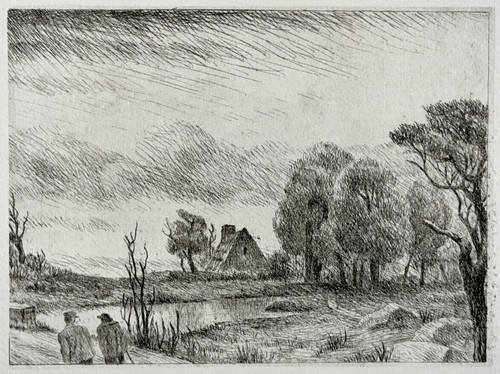 Paysage adolphe beaufrere - paysage,