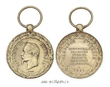 Médaille de la Campagne d'Italie 1859. Napoléon III°. Argent