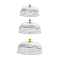 Cloche à gâteau transparente