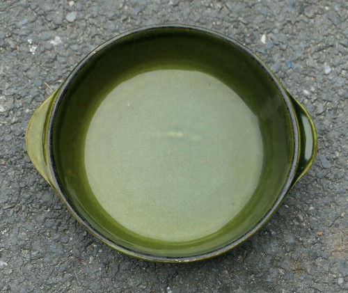 Plat caquelon vintage faience - caquelon,