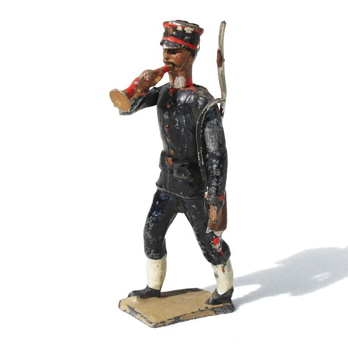 Ancienne figurine plomb plein