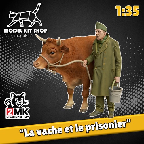 Figurine la vache et - 1:35, "la