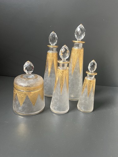 Ancien flacons cristal - flacons,