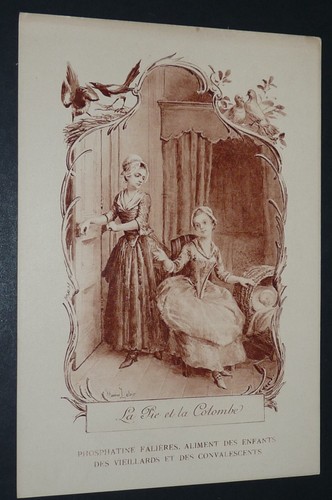 1900 1910 chromo fable - 1900-1910, de