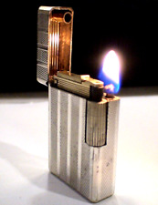 BRIQUET Ancien * ST DUPONT - Essence les 1er * Vintage Wick LIGHTER Feuerzeug