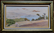 Paysage de la côte d'Azur