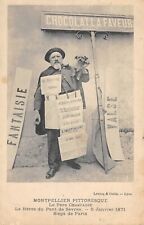 CPA 34 MONTPELLIER PITTORESQUE / LE PERE CHAMPAGNE / LE HEROS DU PONT DE SEVRES