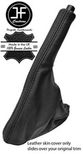 Véritable Cuir Noir Frein à