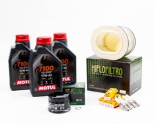 Kit Révision Filtres Bougies pour YAMAHA FZS 600 Fazer de 1998 à 2003 MOTUL 7100