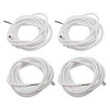 Ensemble cordon ??lastique corde nylon pour fauteuils de jardin 4 pi??ces serrur