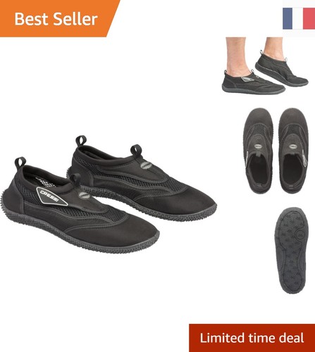 Cressi reef shoes - reef, noir