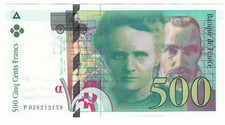 (FR1) 500 FRANCS PIERRE ET