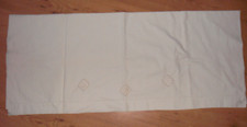 Ancien drap en métis de lit