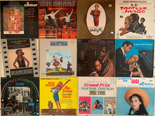 LOT 12 DISQUES 33T - LP SPECIAL MUSIQUE DE FILM - MOVIE SOUNDTRACK