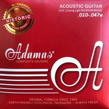 ADAMAS 1616 Guitare Acoustique Phosphore Bronze Cordes 12-Stings SETZ Guitar ...