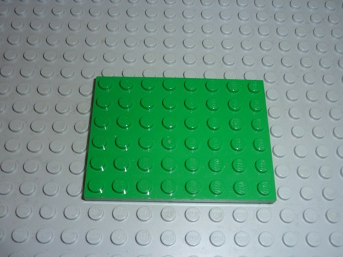 Plaque lego green plate 8 - lego,