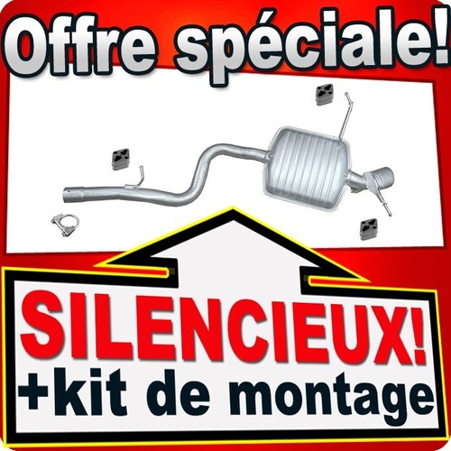 Silencieux arriere pour bmw - arriere,