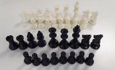 Set de Pion échec Noir Blanc