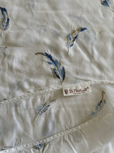 Vintage porthault round - d.porthault,
