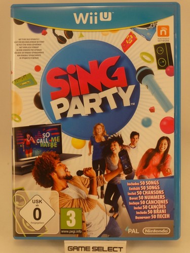 Sing party karaoke nintendo - sing,