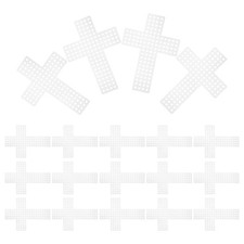  30 Pcs Canevas Plastique Maille De Tissage En Matériel Bricolage