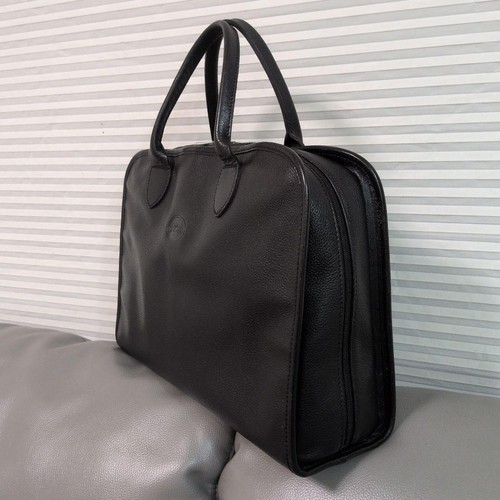 Longchamp all leather - tote, bag