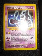 POKEMON SHINING MEWTWO 109/105 TRIPLE STAR NEO DESTINY SECRET RARE MINT ENGLISH
