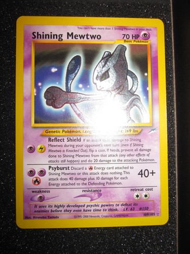 Pokemon shining mewtwo 109 105 - pokemon,