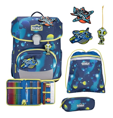 Scout sac école led - neo, set