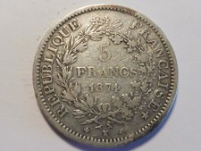 MONNAIE ARGENT  5 FRS HERCULE