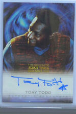 Complete Star Trek Deep Space Nine DS9 Tony Todd A21 autograph card #2 with star