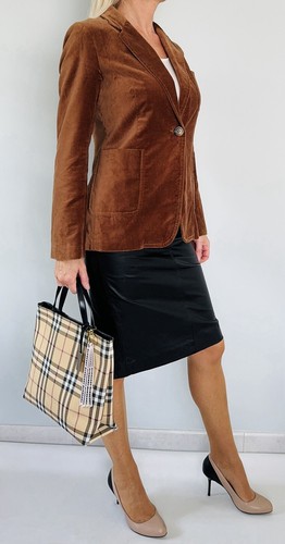 Veste velours burberry - velours,