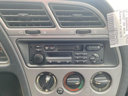 Autoradio origine peugeot - autoradio, d'origine