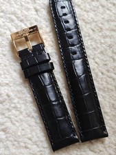 Sub Chrono Leather Band 